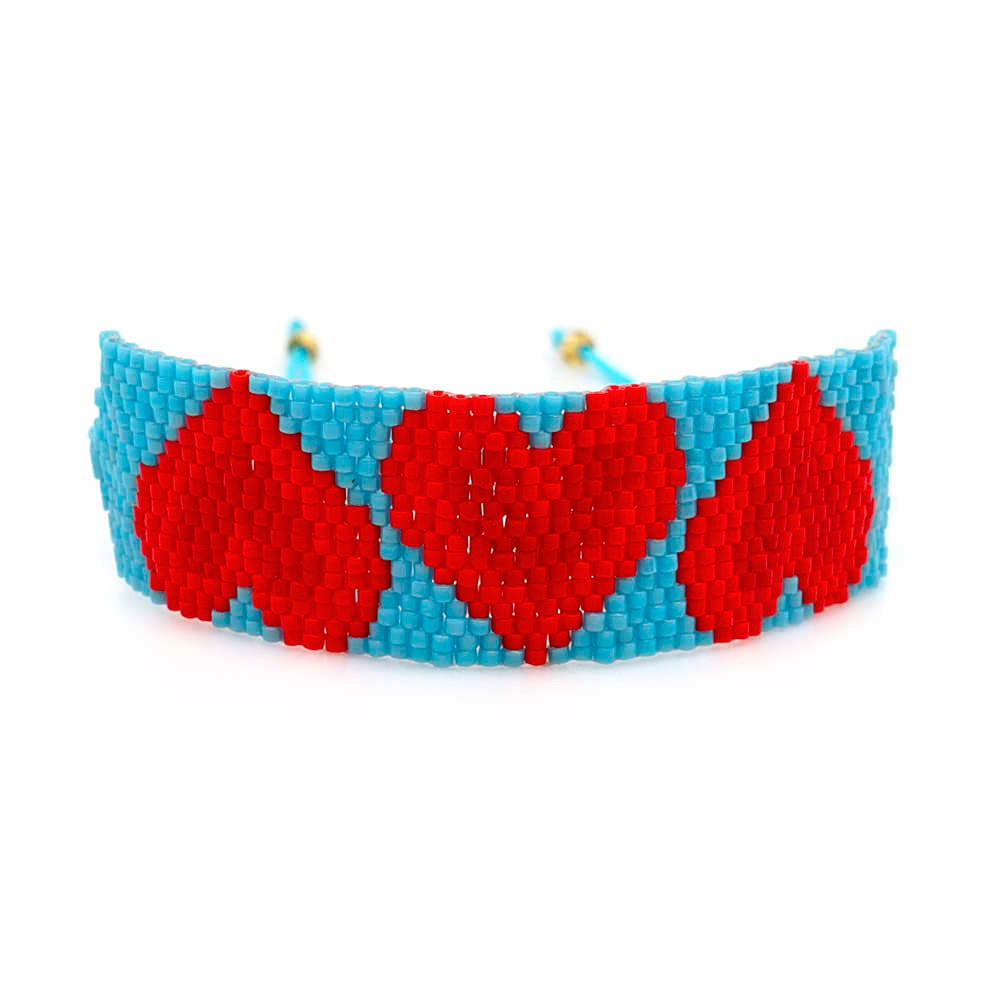 Boho Summer Heart Bracelet