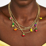 Tropical Fruit Necklace