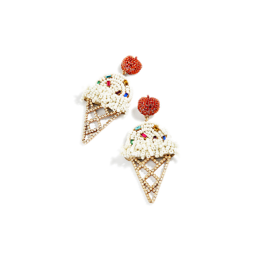 Vanilla Ice Cream Earrings